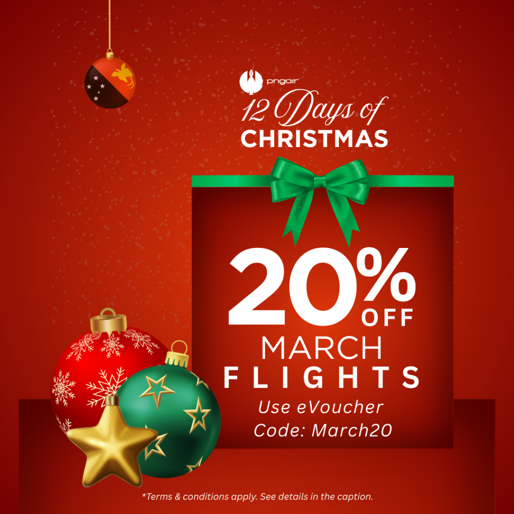 20% off March Flights